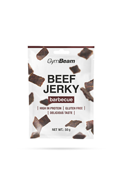 GymBeam Beef Jerky, 50 g, barbecue