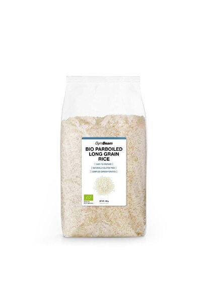 GymBeam Orez BIO precocetat cu bob lung, 500 g