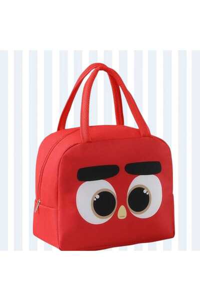 ANGRY BRID Thermal Bag for Children, Flippy with Cartoons, Portable for Lunch...