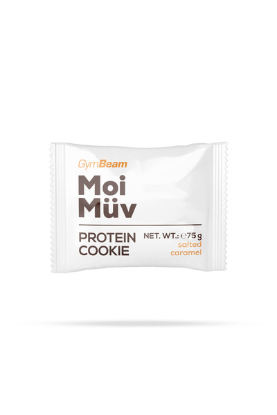 GymBeam MoiMüv Protein Cookie, 75 g, caramel sărat