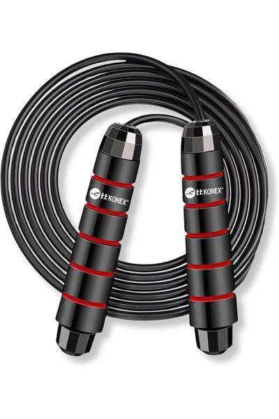 konex Adjustable Skipping Rope for Men & Women – Exercise Jump Rope for Worko...