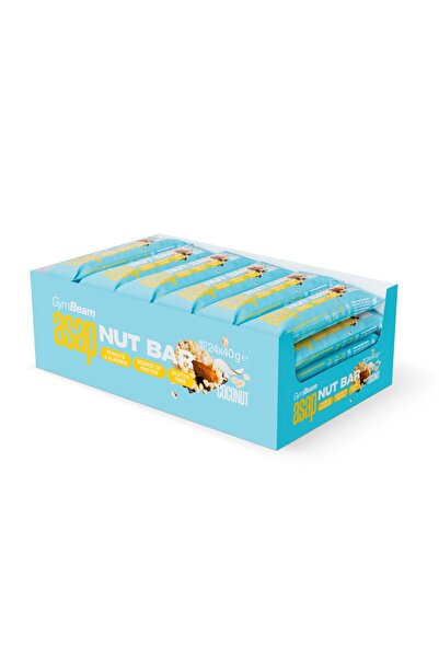 GymBeam ASAP Baton de nuci, 24 x 40 g, nucă de cocos