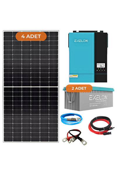 Exelon 4.2 kW Hazır Tak Çalıştır Solar Enerji Paketi