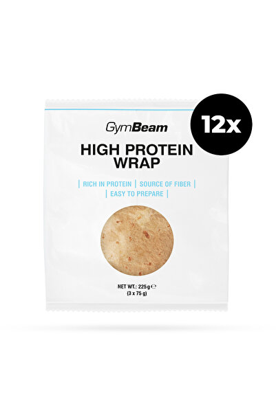 GymBeam High Protein Wrap, 12 x 225 g