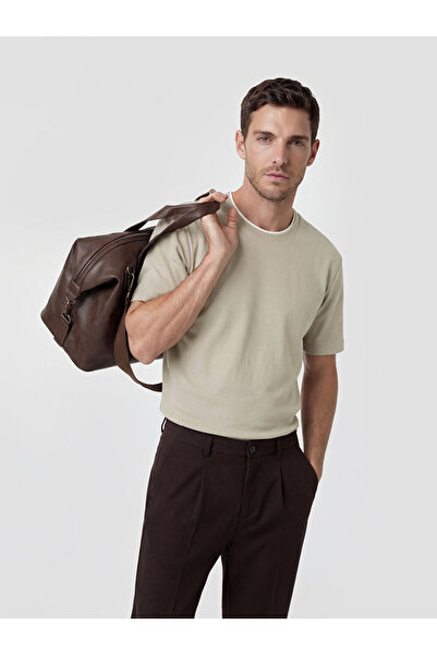 LC Waikiki Timeless Clothing & Timeless Choices Zero Roba Collar Men's T-Shirt