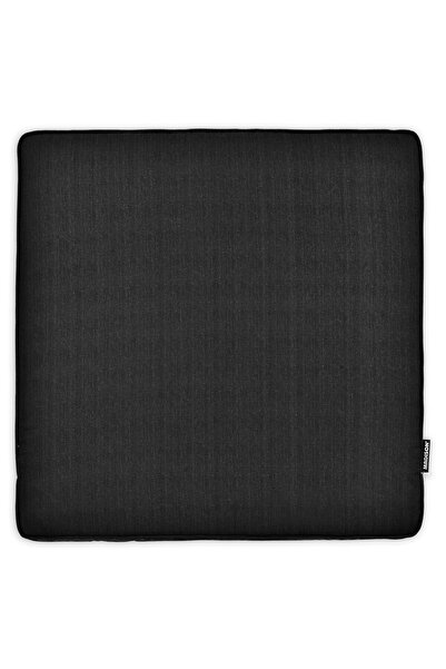 Maison Mex Square cushion for armchair/garden/terrace centerpiece BASIC BLACK...