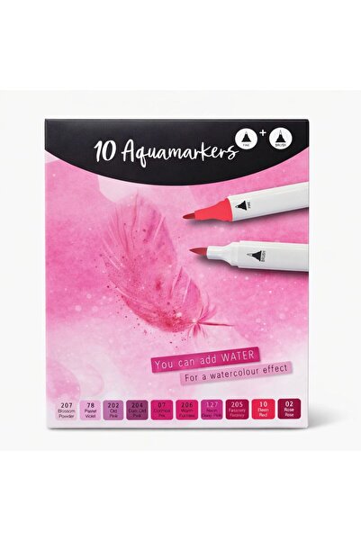 Kids Set of 10 watercolor markers (Aquamarkers)