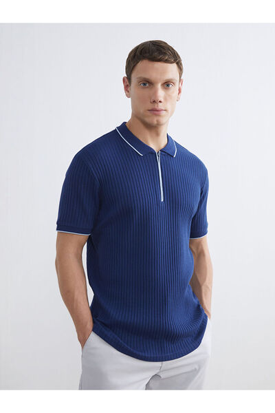 LC Waikiki RMZ GİYİM FARKİLYA Tricou bărbătesc cu guler tip Roba Devrik