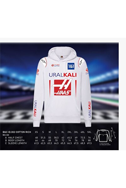 GILDAN HAAS F1 Team dtf printed sweatshirt