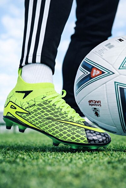 LALİGA 400 Fans Green Black Men's Football Shoes