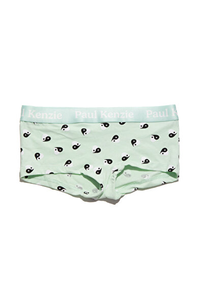 Paul Kenzie Colecția Valentine - Chiloți Boyshort pentru Femei - Yin To My Yang