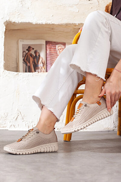 Adım Adım Genuine Leather Extra Light and Flexible Orthopedic Shoes