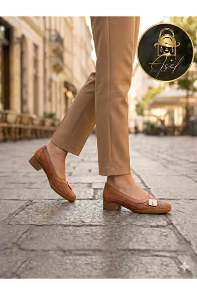Mammamia Ortopedik Hakiki Deri Günlük Ayakkabı (3cm topuk)