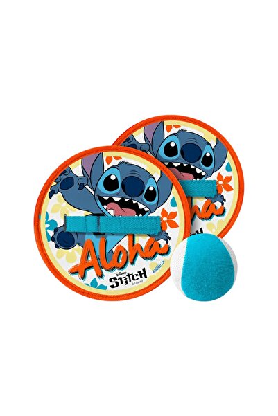 Stitch Set Joc Catch Ball, 2 palete, 1 minge, prindere Velcro, multicolor