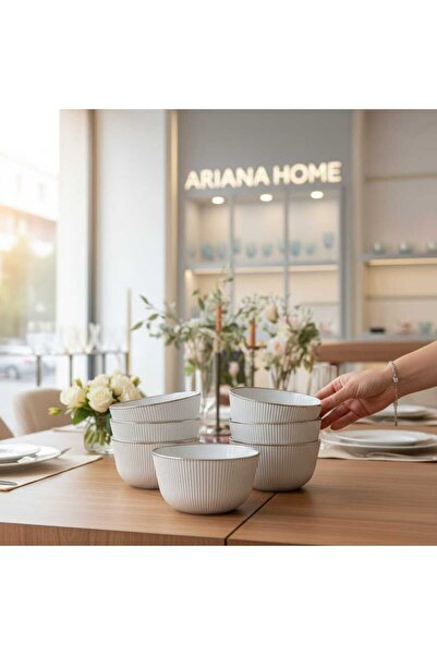 IKEA 6 Pieces of Gilded Ofantligt 13 cm Soup Bowl Gmş