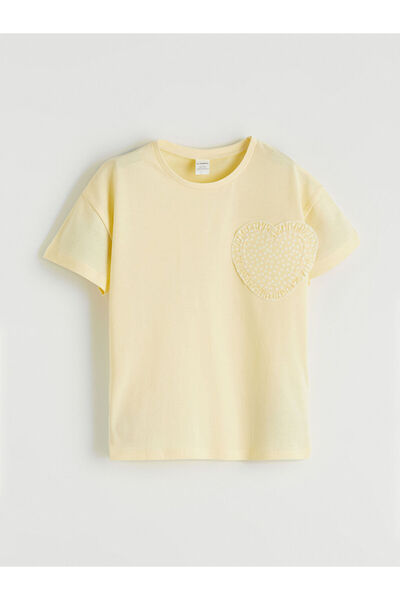 LC Waikiki Sparkling Choices from Shining Store Zero Roba Collar Heart Detail...