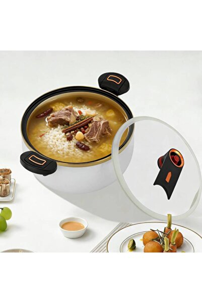 VmaxVision Micro Pressure Cooker7L Non Stick Multi-Function Micropressure Rou...