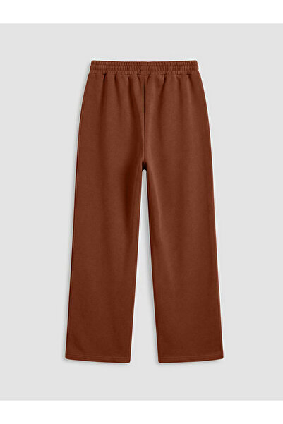 LC Waikiki Wide Leg Girls' Thick Sweatpants
