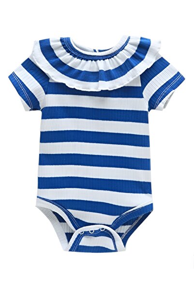 Bambimici - Multicolor Short Sleeve Bodysuit, 3M to 12M