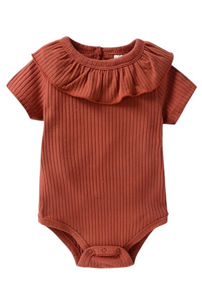 Bambimici - Multicolor Short Sleeve Bodysuit, 3M to 12M