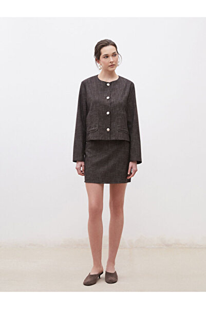 LC Waikiki I Dar Fit Embroidered Tweed Mini Skirt from Freezen Store