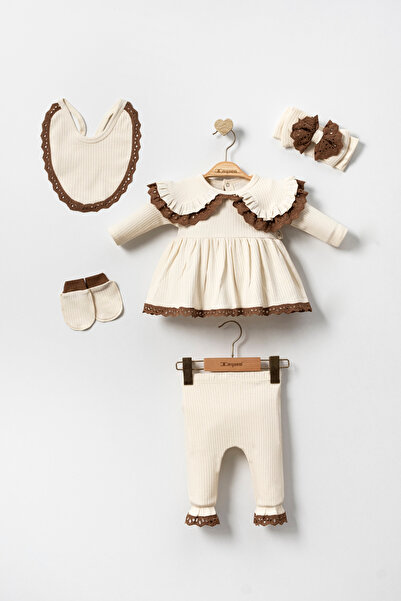 Hülya's MIND New Born Baby Girl Adel Girl Lux Set of 5