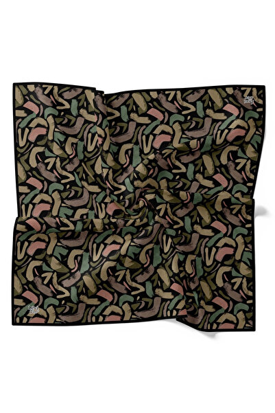Levidor Abstract Pattern Lotus Scarf-Si.Yah Vi.Zon 1