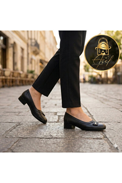 Mammamia Ortopedik Hakiki Deri Günlük Ayakkabı (3cm topuk)