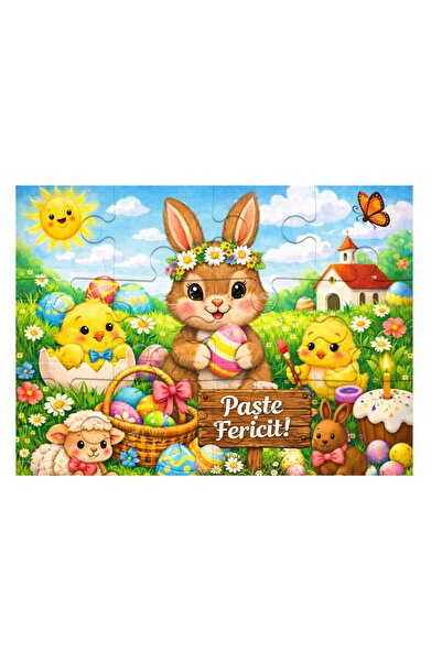 PersonalizatCuStil Puzzle magnetic de Paste – 12 piese