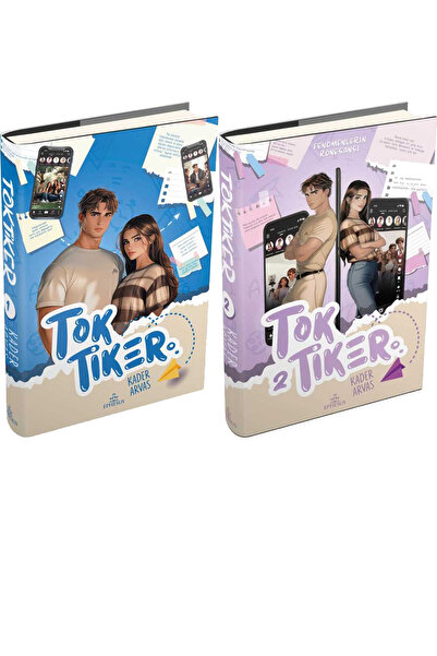 Ephesus Yayınları Toktiker 1 Ciltli ve Toktiker 2 Ciltli (Kader Arvas) 2li Set