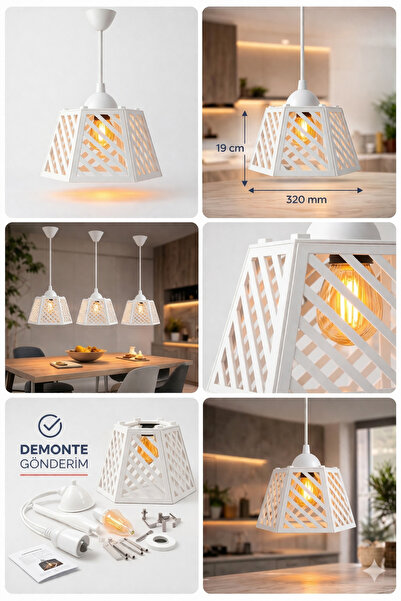 ECOSTAR FoldingLife Tekli Sarkıt Avize Fold-AH-BYZ