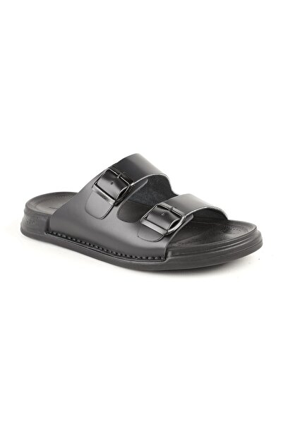 Libero L014.251 شبشب رجالي من الجلد الأصلي العتيق مع مشبك قابل للتعديل ونعل إ...