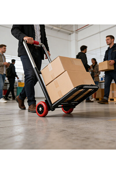 Fikpoo عربة تسلق السلالم قابلة للطي: إطارات لجميع التضاريس، هيكل معدني متين، ...