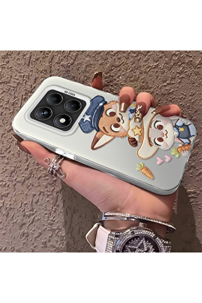 ARTISHELL Redmi Note 14 Pro 4G/5G Uyumlu Çizgi Film Tavşanlı Yüksek Kaliteli ...