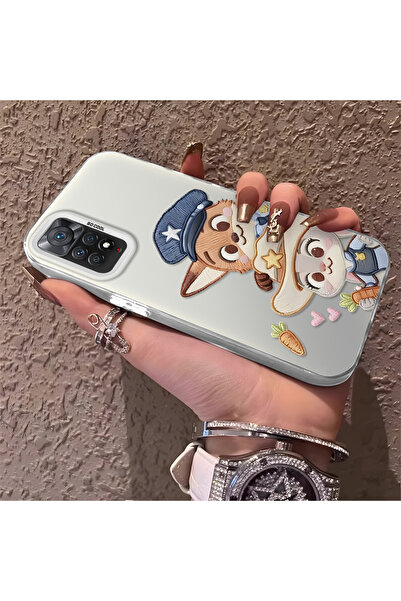ARTISHELL Redmi Note 11 Pro 4G/5G Uyumlu Çizgi Film Tavşanlı Yüksek Kaliteli ...