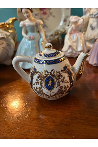 ART Porcelaine Paris Miniature Porcelain Teapot – Vintage French Design with ...
