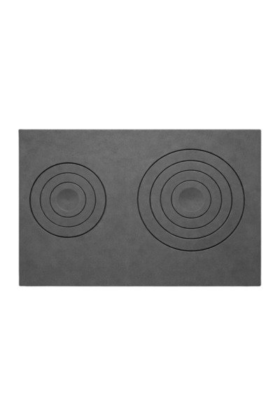 drob Чугунен плот с две горелки 700 x 400 мм