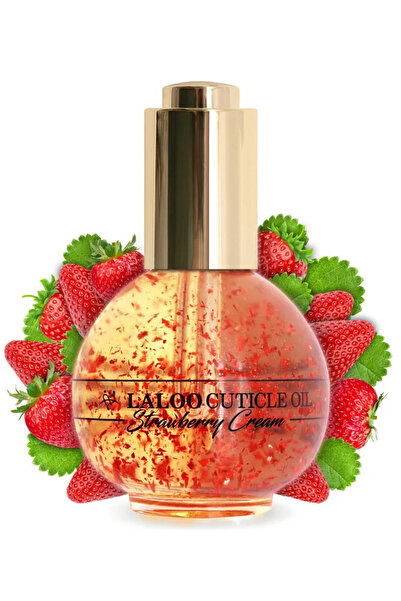 Laloo Cosmetics Ulei de cuticule Capsuni 75ml Laloo