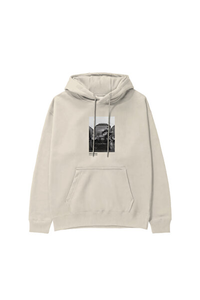 The Lucid Lab John Lennon Hamburg 1985 Hoodie - Cream