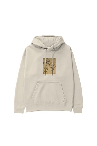 The Lucid Lab God, Law (1981) - Basquiat Hoodie - Cream