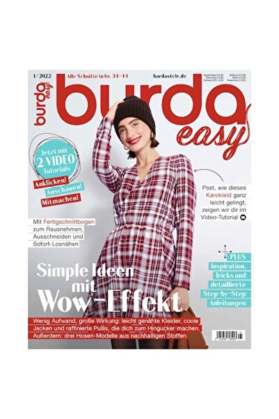 Burda Style Revista Burda Easy Februarie 1/2022 editata in limba germana