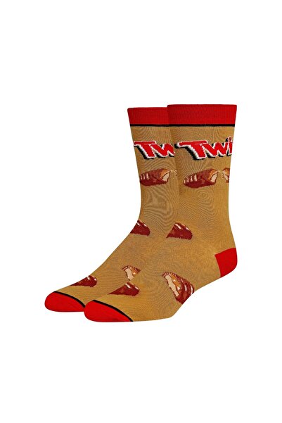Cool Socks X TWIX BREAK ΚΑΦΕ ΚΑΛΤΣΕΣ ΤΥΠΟΥ CREW