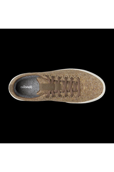 Allbirds حذاء رجالي من الصوف - لون جملي داكن (نعل أبيض طبيعي)