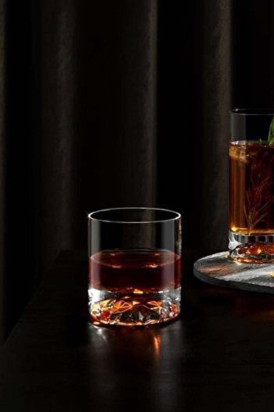 Paşabahçe Crystal Whiskey Glass Set of 4 64039 250 Cc