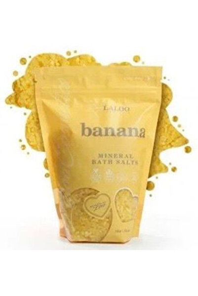 Laloo Cosmetics Banana pedicure salt 1kg Laloo