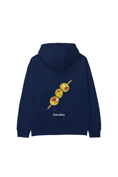The Lucid Lab Extra Dirty Hoodie - Navy Blue