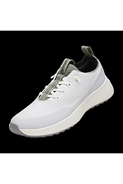 Allbirds حذاء تري رنر جو للنساء - يوتيليتي - بليزارد/هازي باين (نعل أبيض طبيعي)