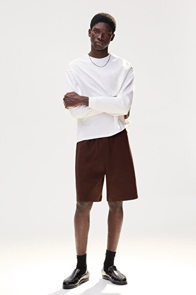 Bershka İnterlok bermuda