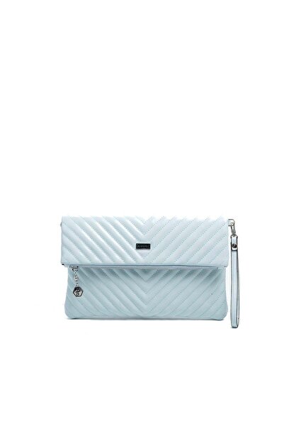 Silver Polo Silver & polo sp1134 women's portfolio & clutch crash blue-blue
