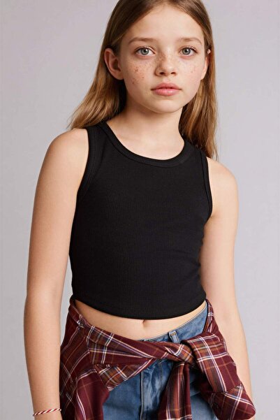 DeFacto قميص بدون أكمام برقبة دائرية للفتيات H0065A826SM